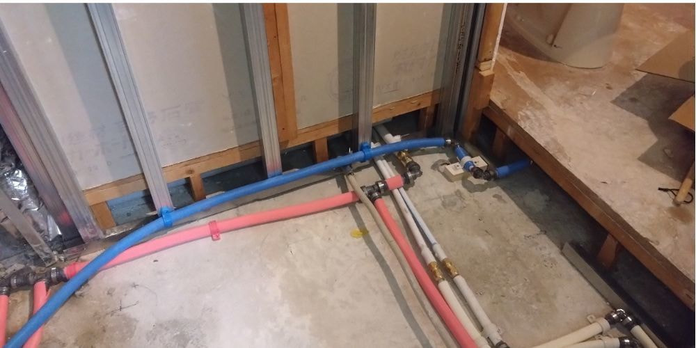 中央区 賃貸マンション 原状回復工事 給排水更新施工後